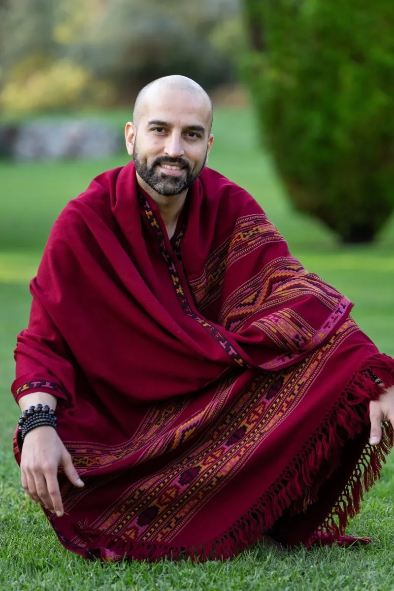 Meditation Shawl / Meditation Blanket / Prayer Shawl for Men Women (Energize)