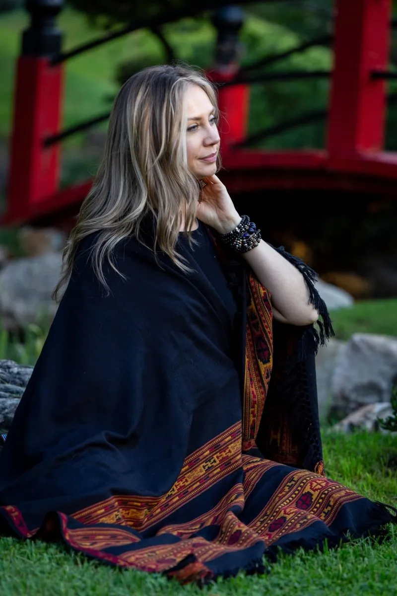 Meditation Shawl / Meditation Blanket / Prayer Shawl for Men Women (Energize)