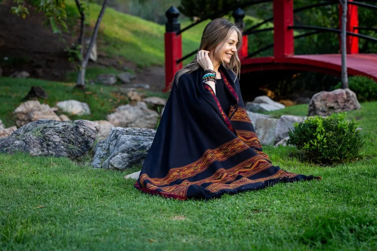 Meditation Shawl / Meditation Blanket / Prayer Shawl for Men Women (Energize)