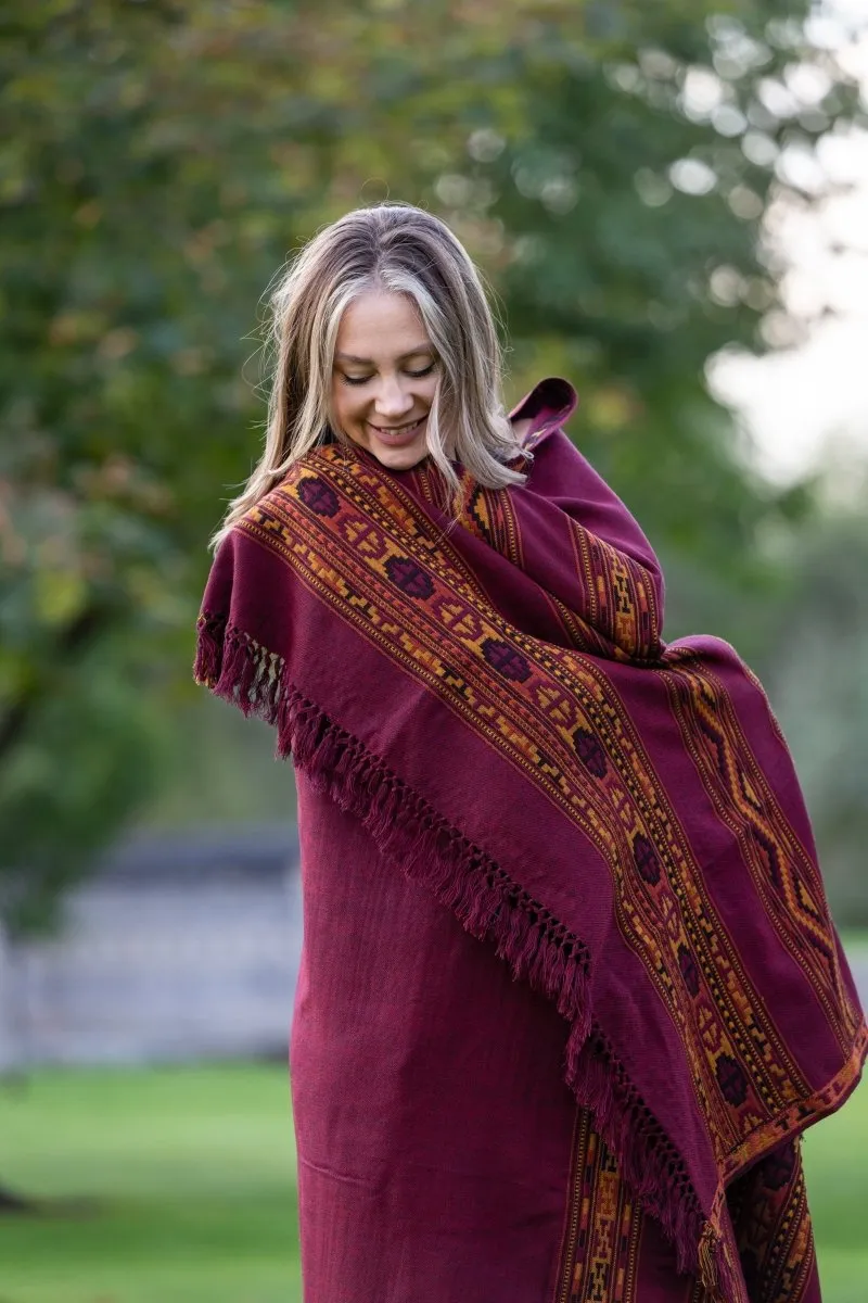 Meditation Shawl / Meditation Blanket / Prayer Shawl for Men Women (Energize)