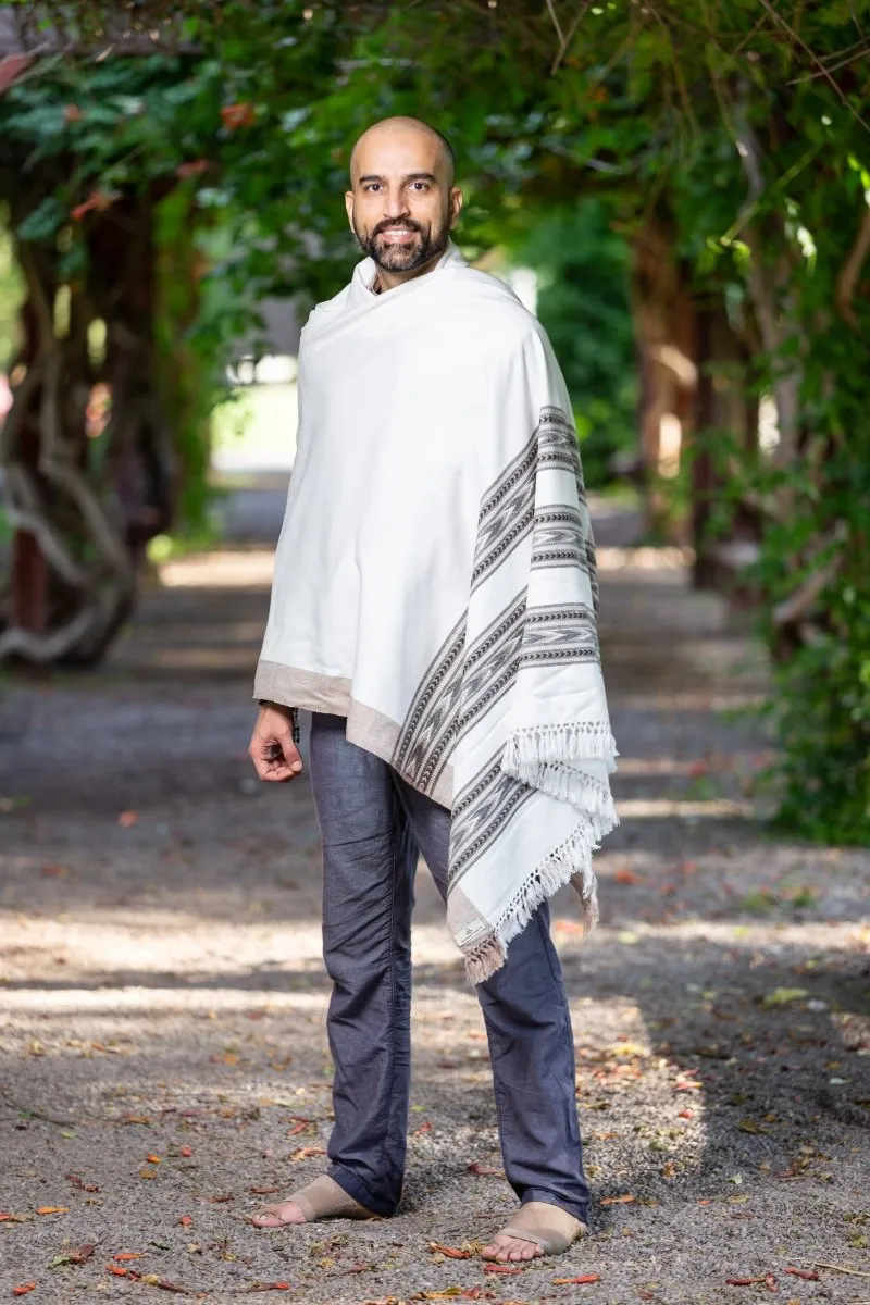 Meditation Shawl / Meditation Blanket / Prayer Shawl for Men Women (Truth)