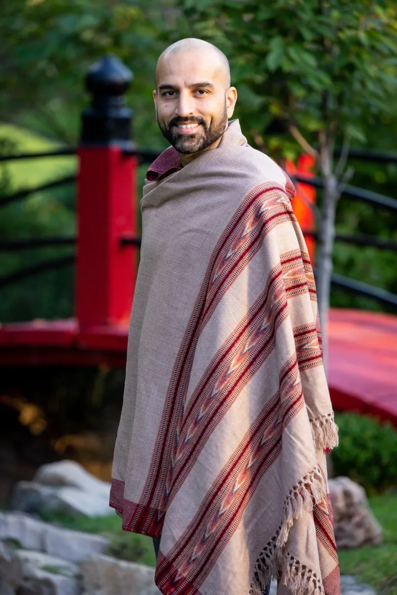 Meditation Shawl / Meditation Blanket / Prayer Shawl for Men Women (Truth)