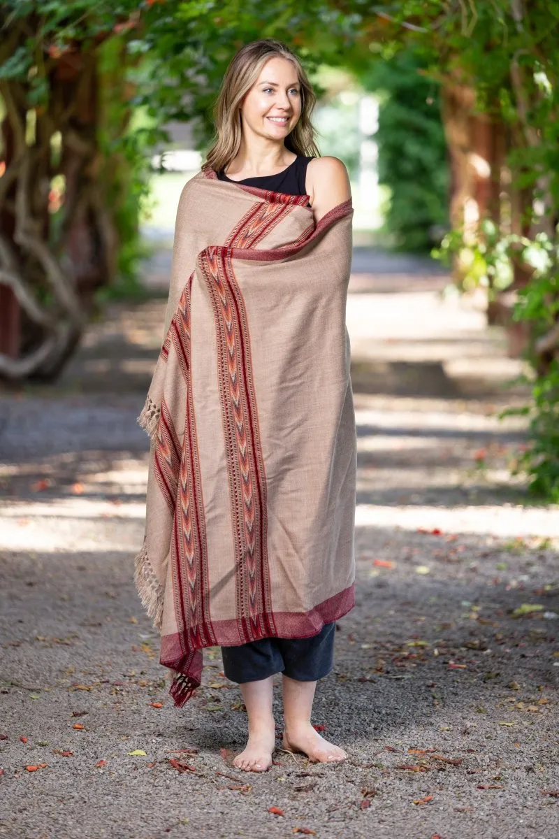 Meditation Shawl / Meditation Blanket / Prayer Shawl for Men Women (Truth)