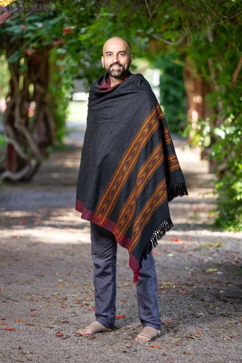 Meditation Shawl / Meditation Blanket / Prayer Shawl for Men Women (Truth)