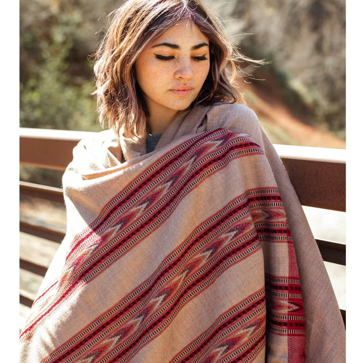 Meditation Shawl / Meditation Blanket / Prayer Shawl for Men Women (Truth)