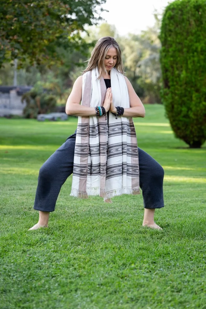 Meditation Shawl / Meditation Blanket / Prayer Shawl for Men Women (Truth)