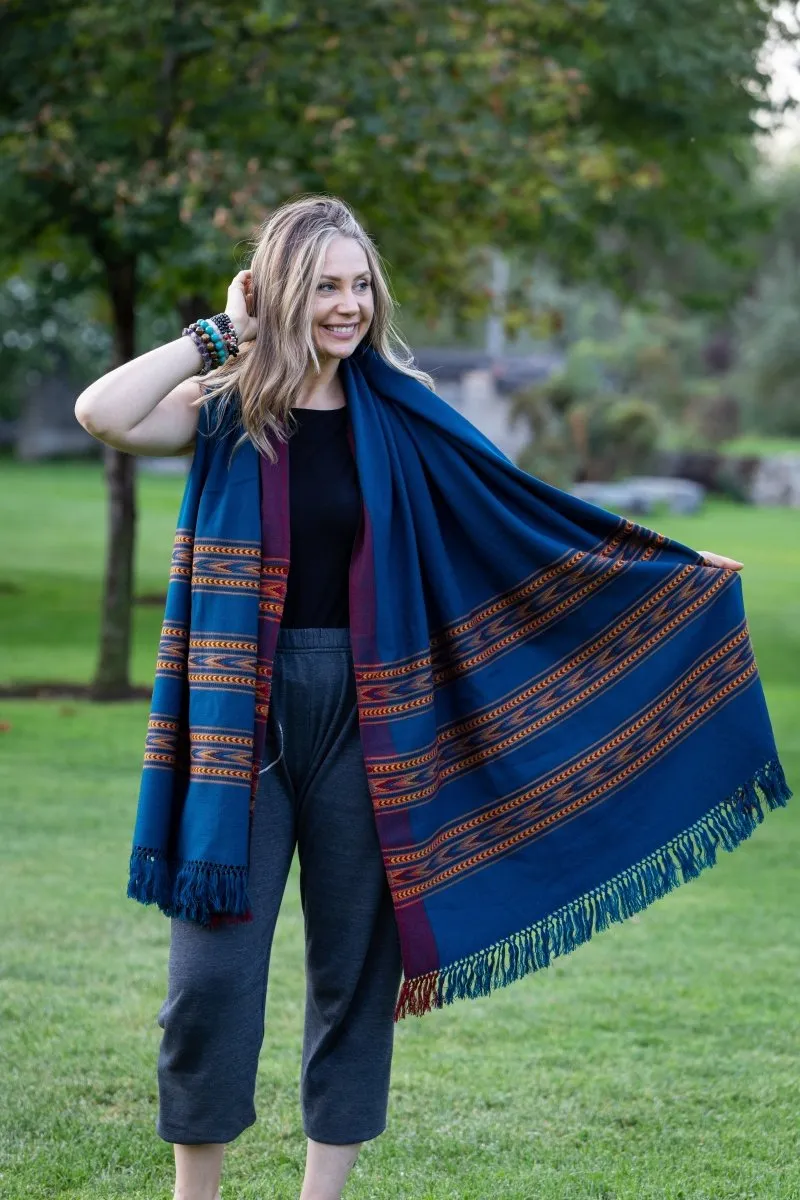 Meditation Shawl / Meditation Blanket / Prayer Shawl for Men Women (Truth)
