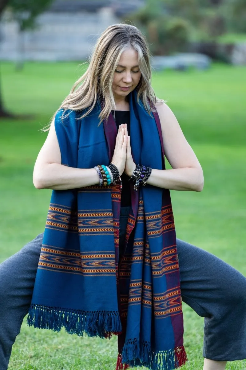 Meditation Shawl / Meditation Blanket / Prayer Shawl for Men Women (Truth)