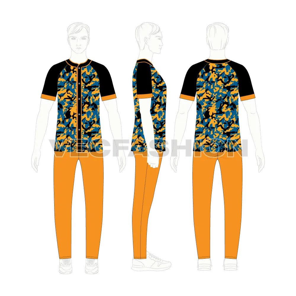 Mens Baseball Uniform Kit