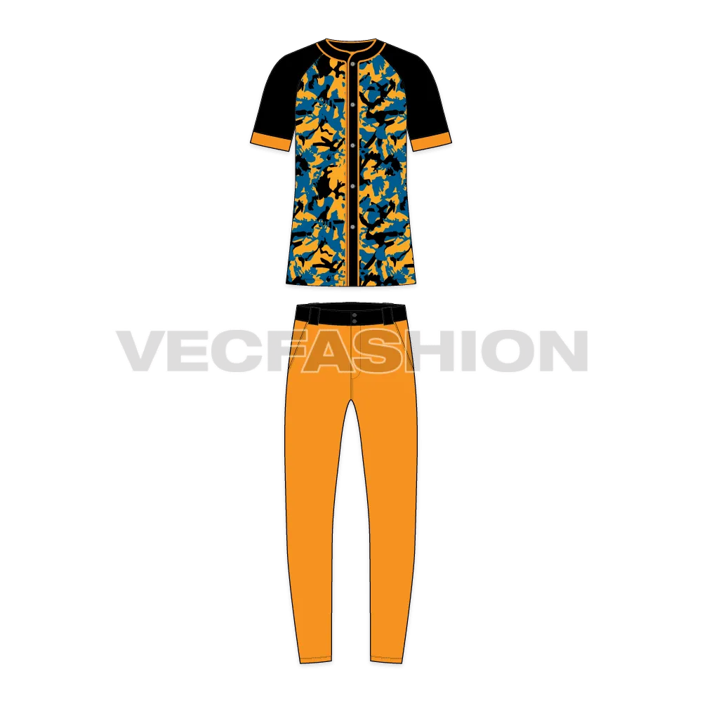Mens Baseball Uniform Kit