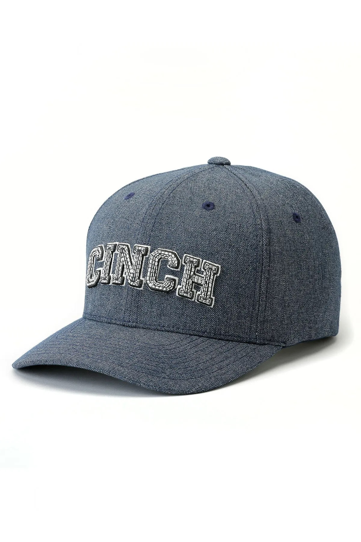 Men's Cinch Heather Navy FlexFit Ballcap