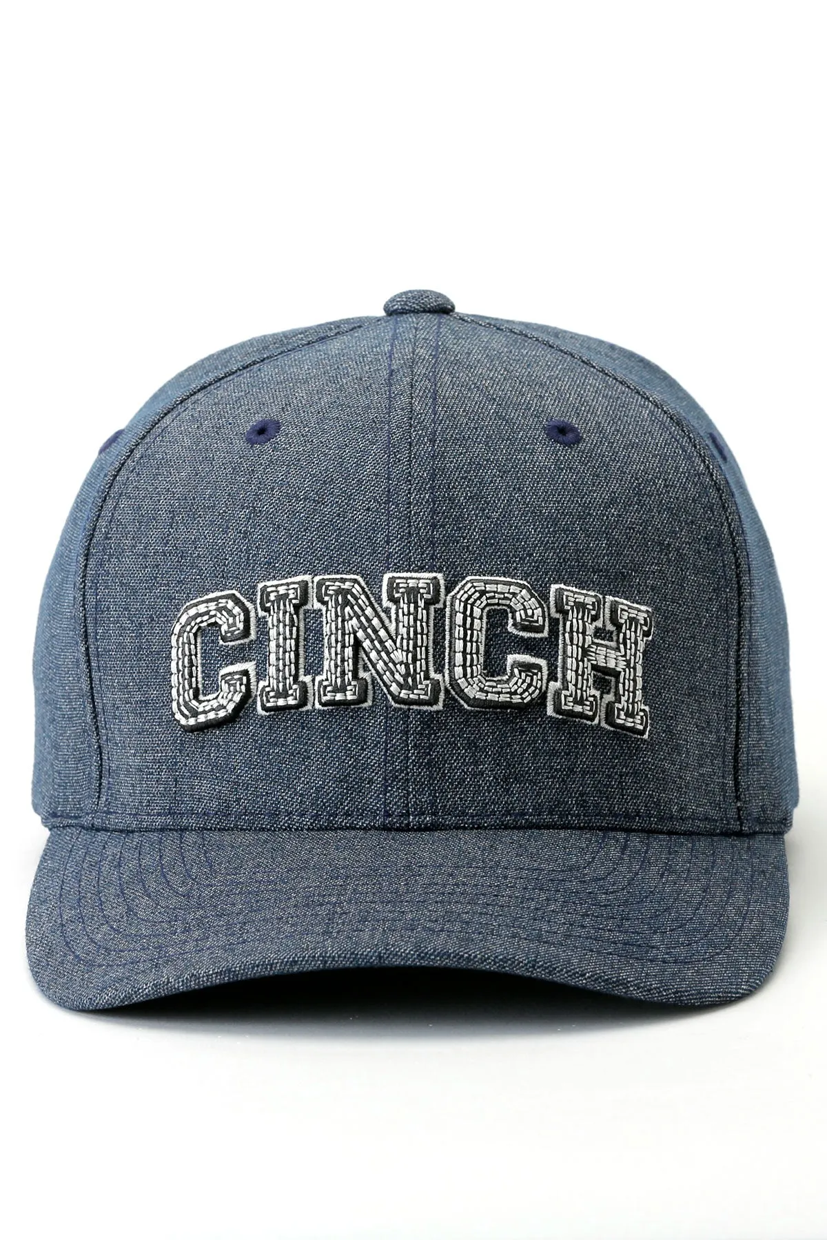 Men's Cinch Heather Navy FlexFit Ballcap