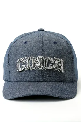 Men's Cinch Heather Navy FlexFit Ballcap