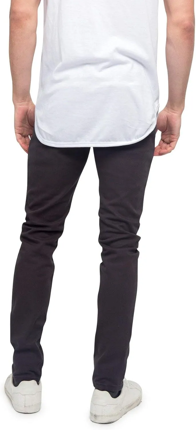 Men's Skinny Fit Color Stretch Jeans