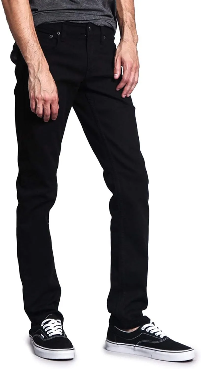 Men's Skinny Fit Color Stretch Jeans