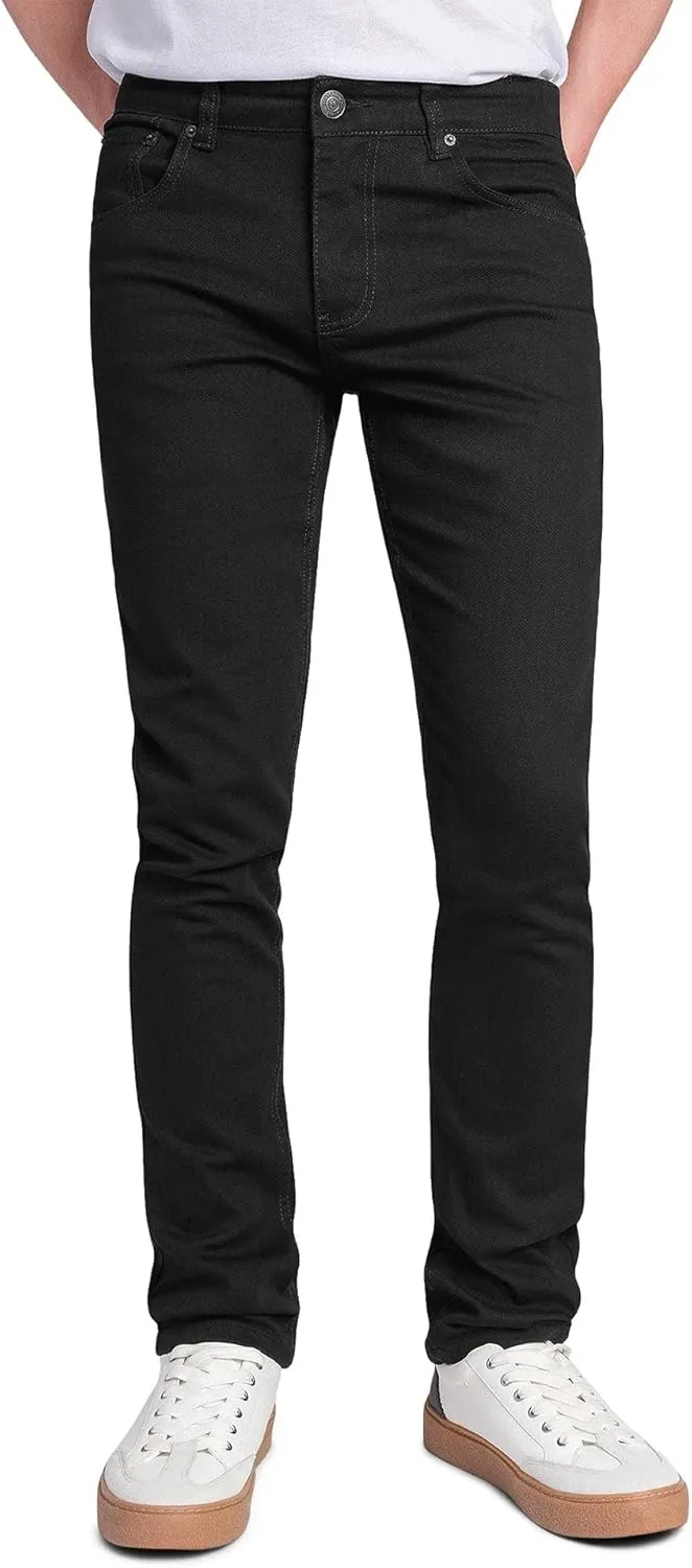 Men's Skinny Fit Color Stretch Jeans