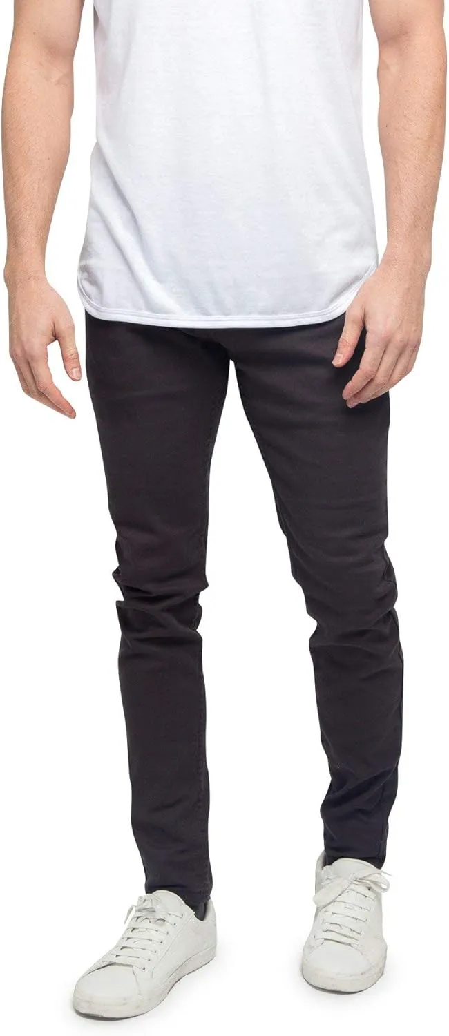 Men's Skinny Fit Color Stretch Jeans