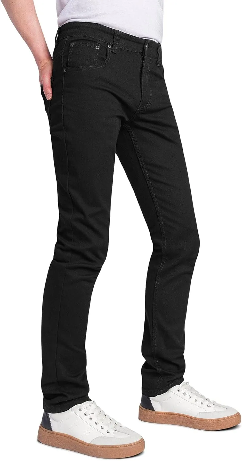 Men's Skinny Fit Color Stretch Jeans