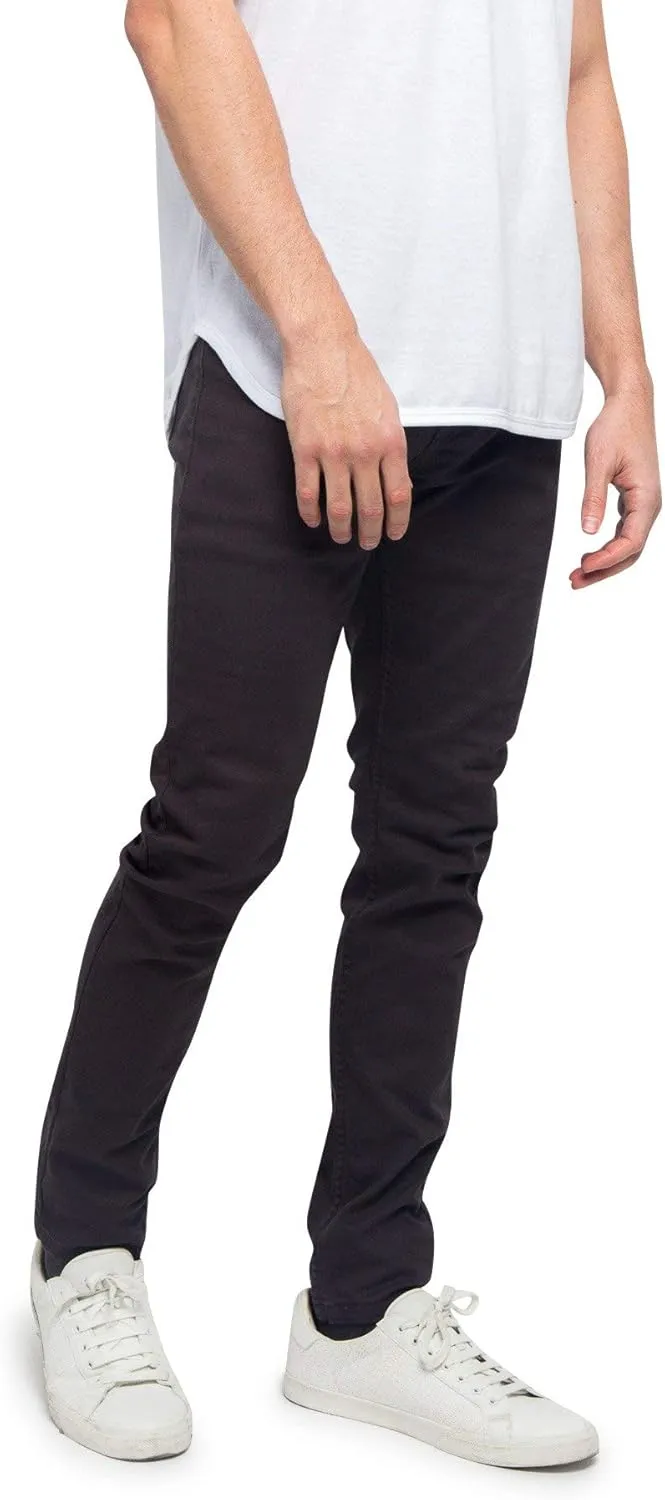 Men's Skinny Fit Color Stretch Jeans