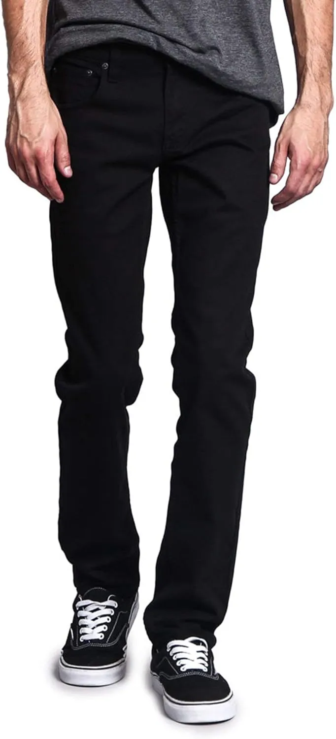 Men's Skinny Fit Color Stretch Jeans