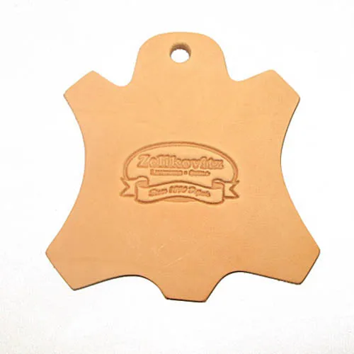 Natural Veg Tan Cowhide Tooling Leather U.S.A. Sides 9 to 10 oz. (3.6 to 4 mm)