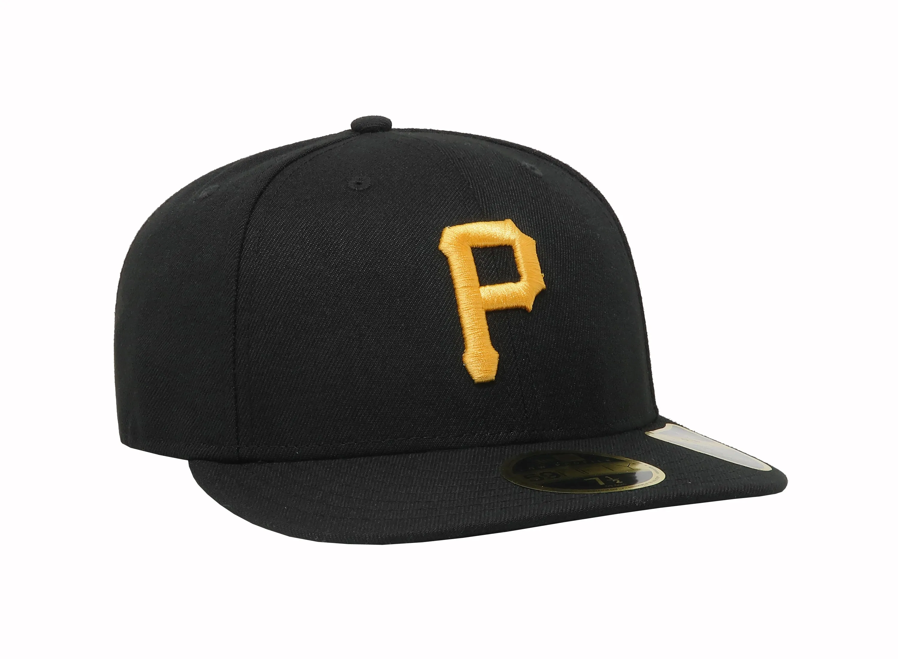 New Era 59Fifty Men's Pittsburgh Pirates Low Profile Black Fitted Cap