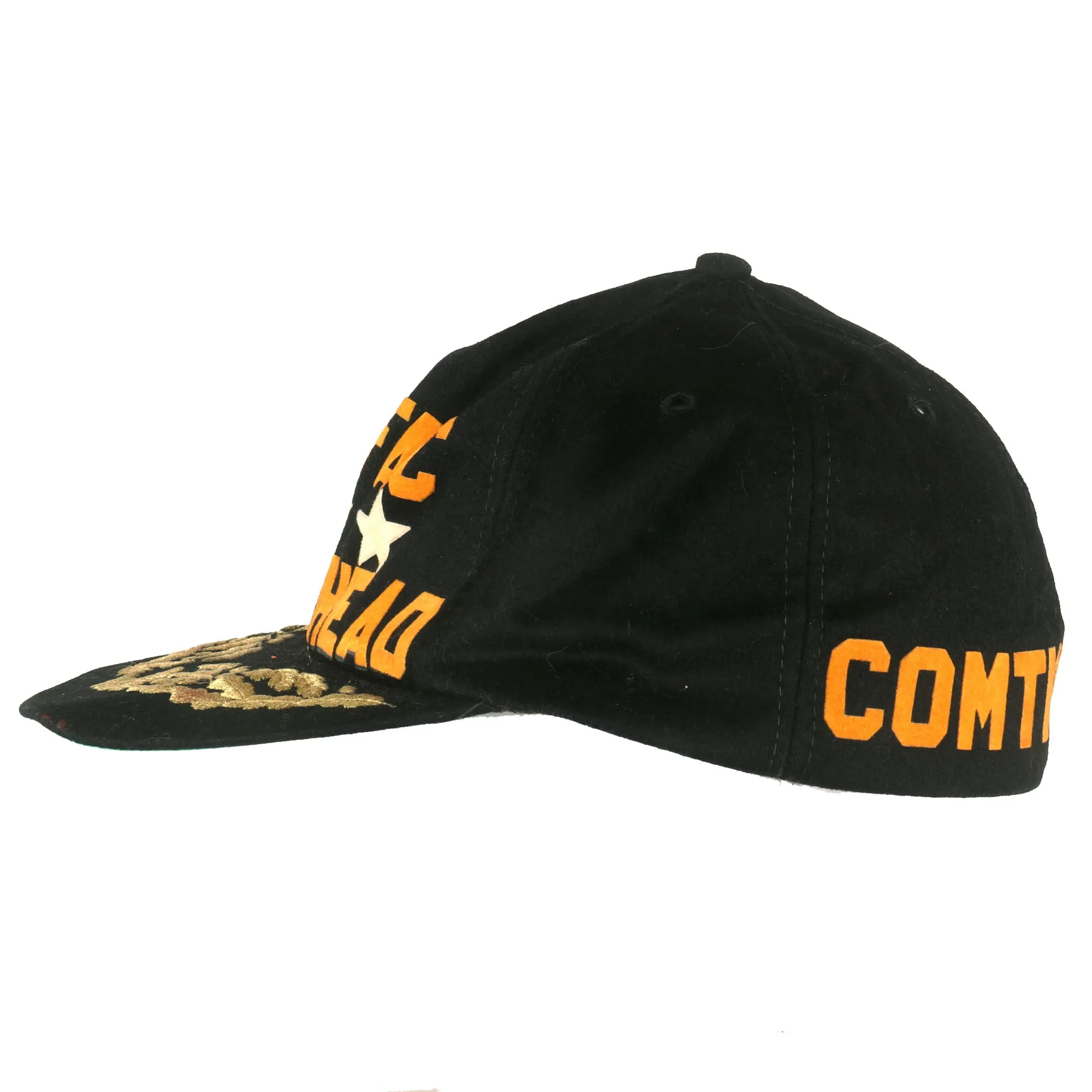 Original U.S. Navy “Baseball Cap” For Admiral Samuel Gravely - First African American to Serve On a Fighting Ship as an Officer, First to Command a Navy ship, First Fleet Commander, and First to Become a Flag Officer