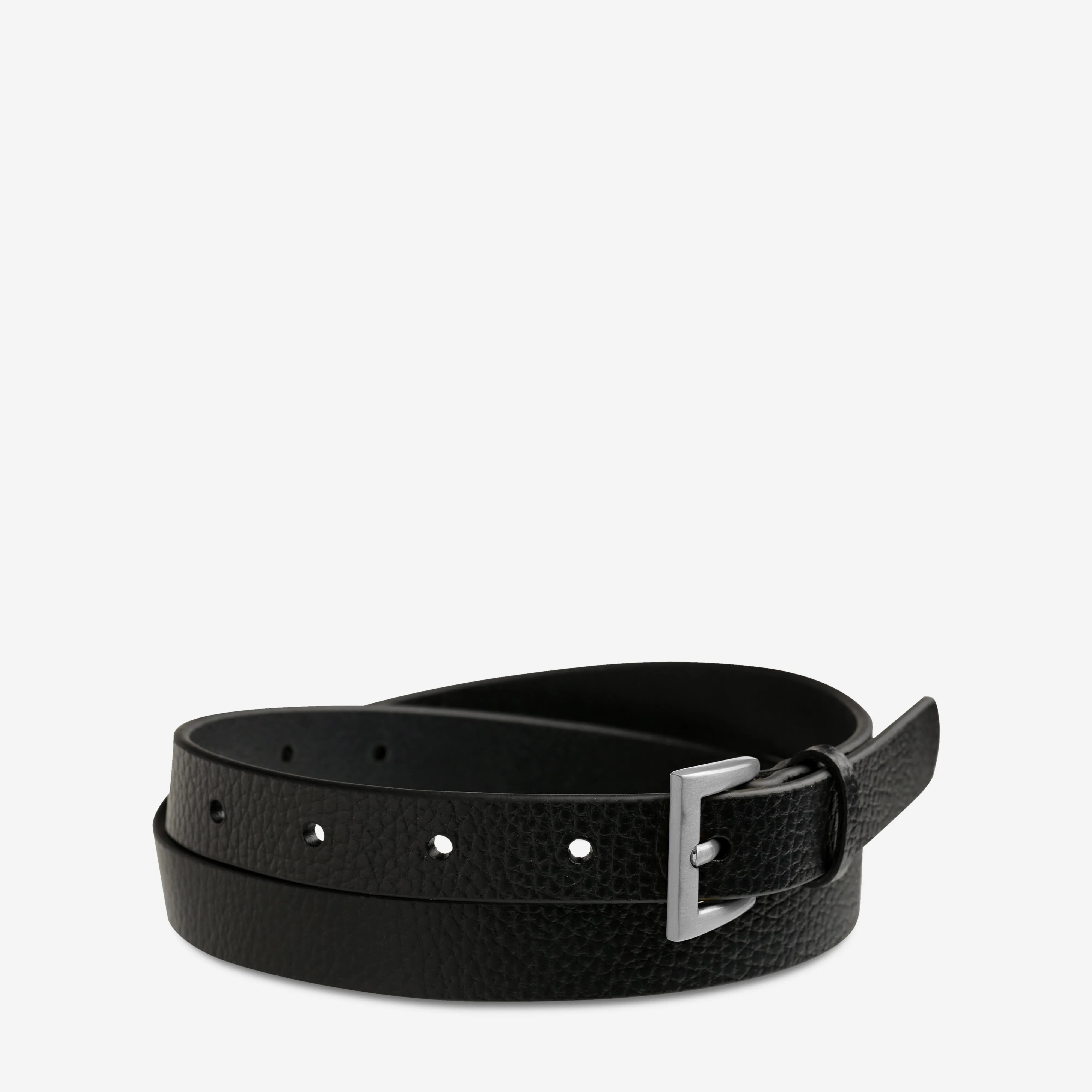 Part Of Me Belt - Black/Silver