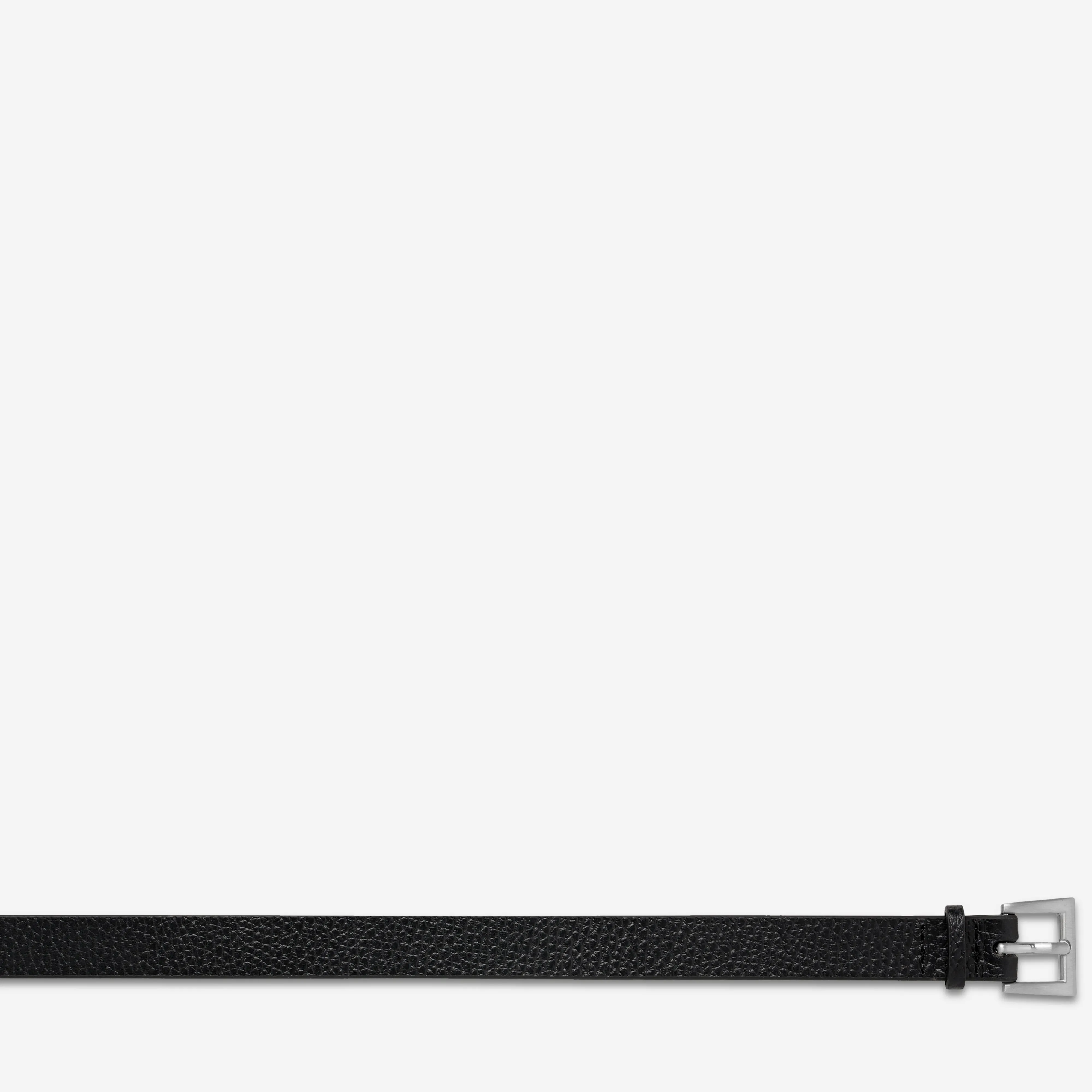 Part Of Me Belt - Black/Silver