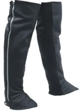 Plain Leggings with Spandex Analine Cowhide