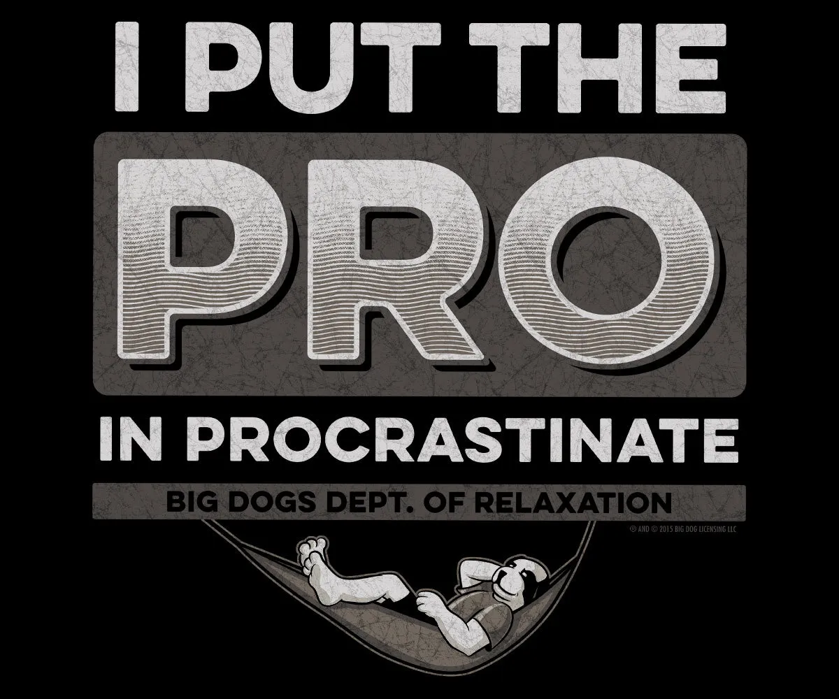 Procrastinate Graphic Hoodie