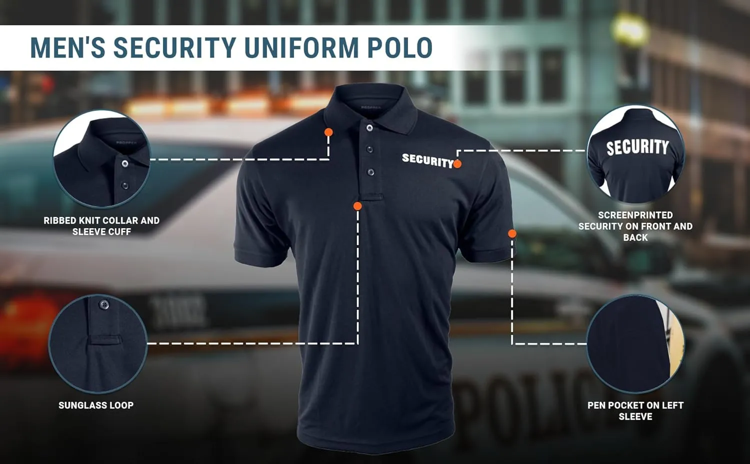 Propper Short Sleeve Security Uniform Polo Shirt