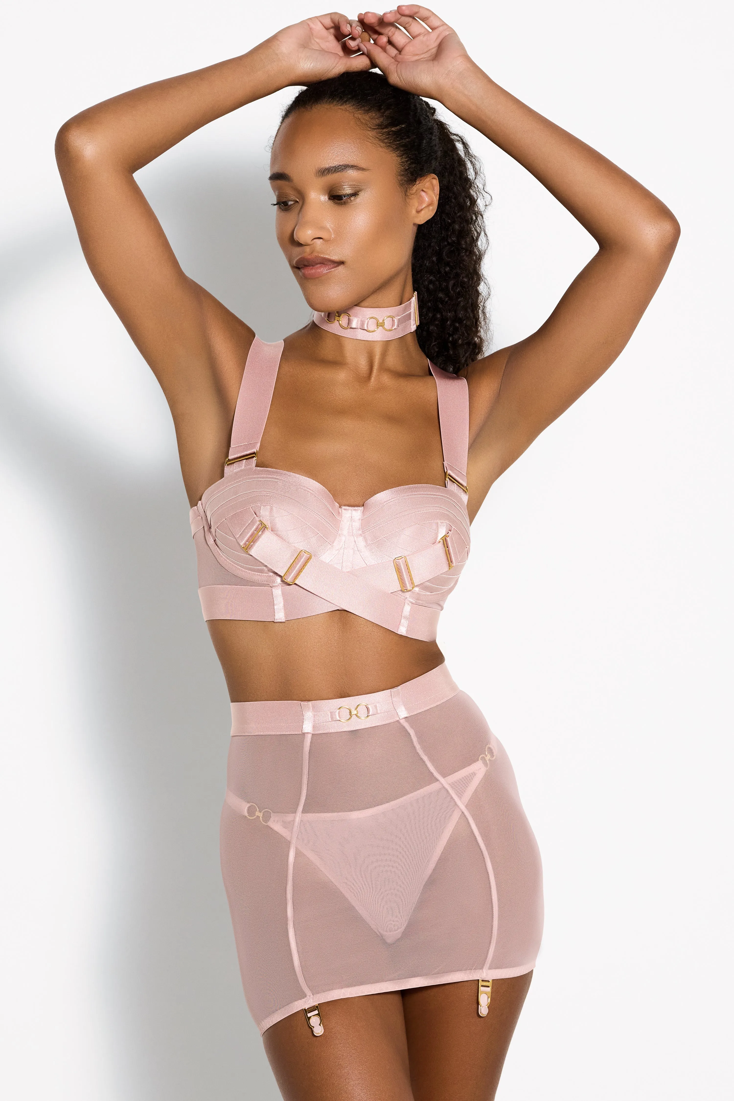 Retta Panelled Bodice Bra