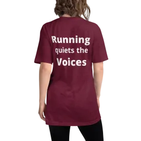 Running Quiets the Voices Track Shirt