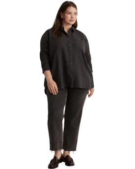 Size 22 | Madewell Washed Black Curvy Perfect Vintage Straight Jeans