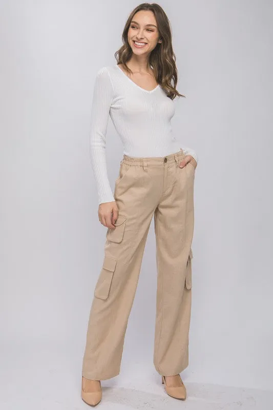 The Andrea pants- Khaki
