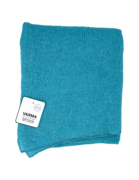 Turquoise Wool Scarf Shawl