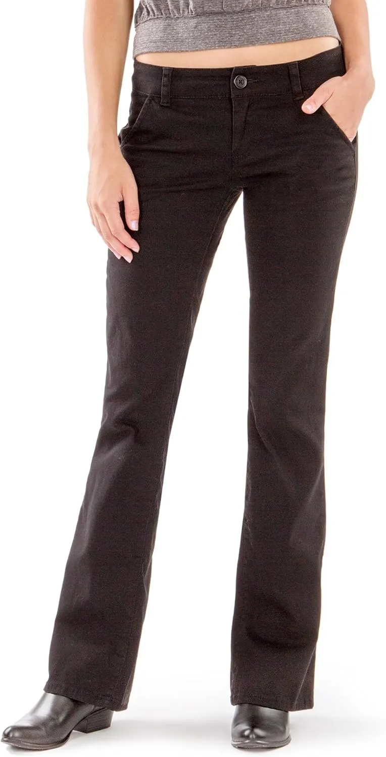 UNIONBAY Women's Stretch Uniform Bootcut Work Pant