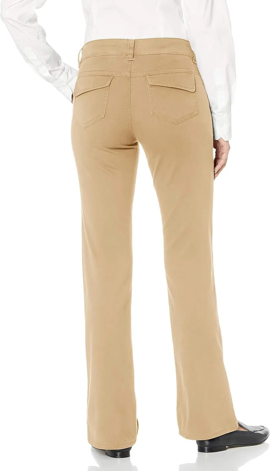 UNIONBAY Women's Stretch Uniform Bootcut Work Pant