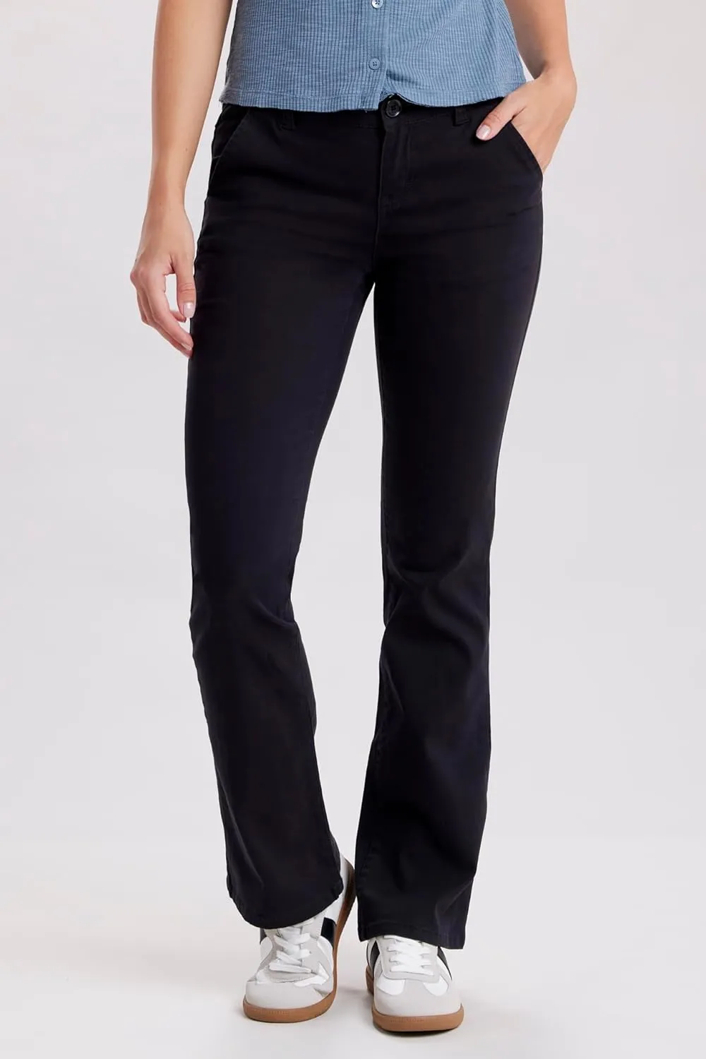 UNIONBAY Women's Stretch Uniform Bootcut Work Pant