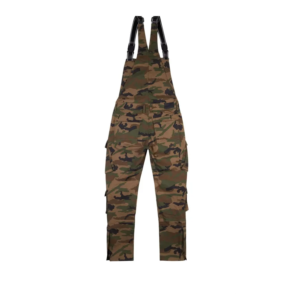Utility Cargo Overalls - Wood Camo