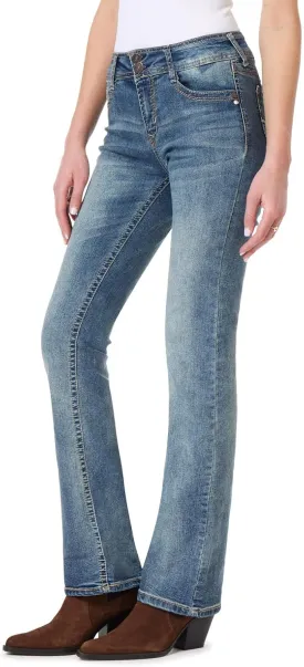 WallFlower Luscious Curvy Bootcut Jeans for Women Mid-Rise Insta Stretch Denim in Petite, Midsize, Plus Size, Juniors Jeans WallFlower Luscious Curvy Bootcut Jeans for Women Mid-Rise Insta Stretch Denim in Petite, Midsize, Plus Size, Juniors Jeans