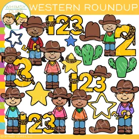 Western Roundup Clip Art