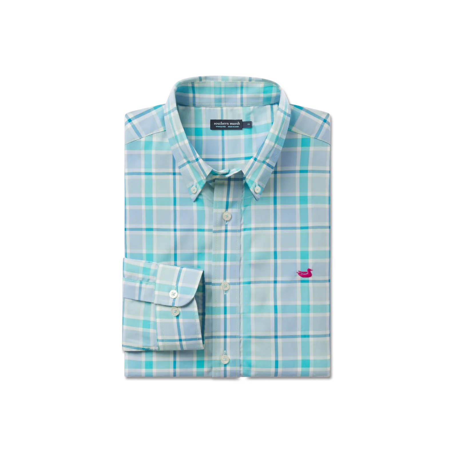Youth Brevard Plaid Dress Shirt