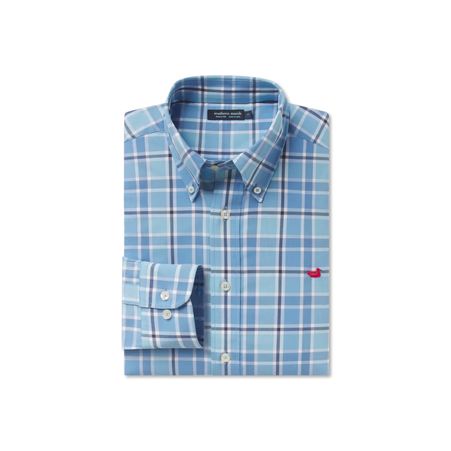 Youth Brevard Plaid Dress Shirt