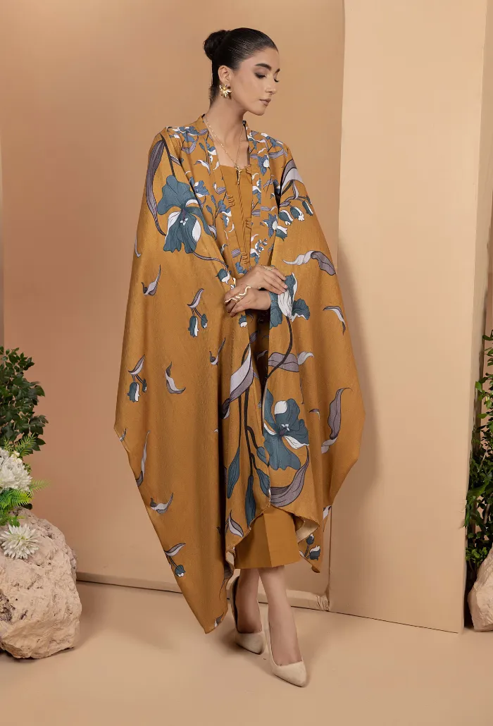 Zara By Humdum Unstitched 3 Piece Winter Collection'2024-D-08