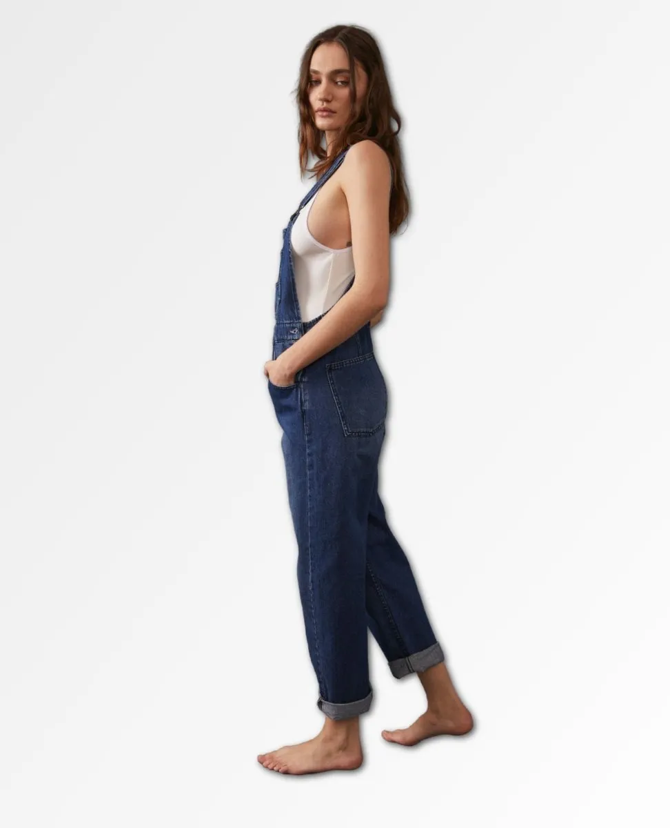 Ziggy Denim Overalls Inky Indigo
