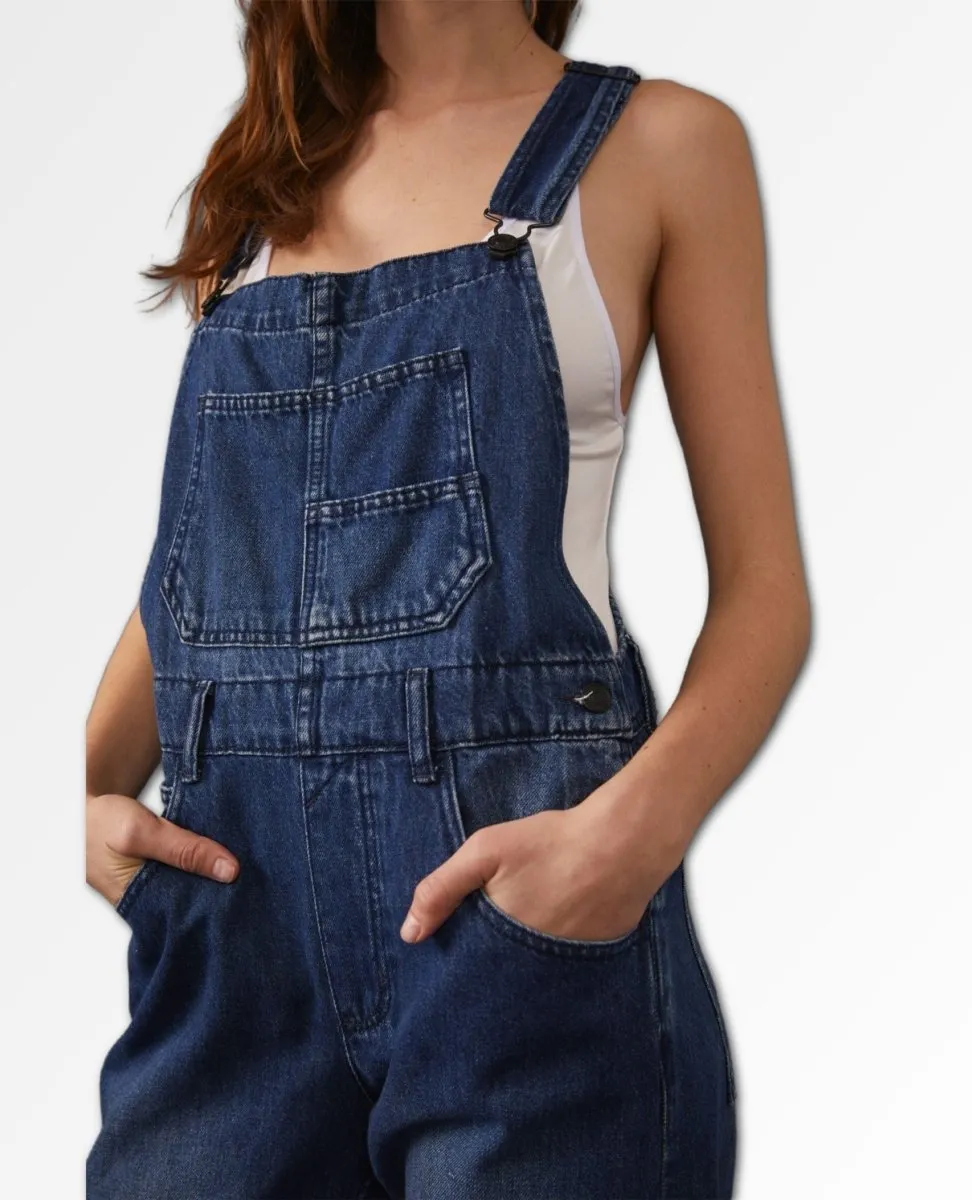 Ziggy Denim Overalls Inky Indigo