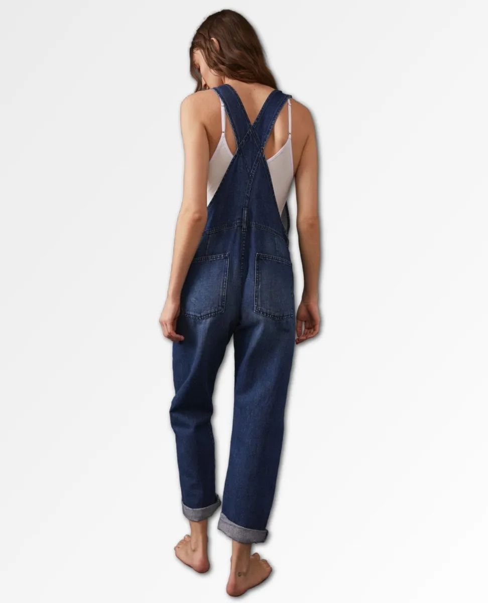 Ziggy Denim Overalls Inky Indigo